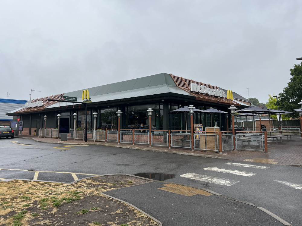 Permission has been granted for a new 'Open 24 hours' sign to be placed outside McDonalds on Springfields Retail Park in Trent Vale (Nub News).