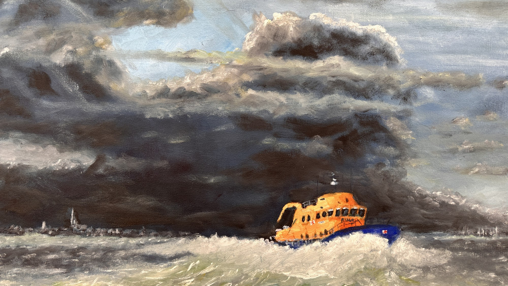 Courage epitomised at marine art exhibition (Picture: Bill Teatheredge) 