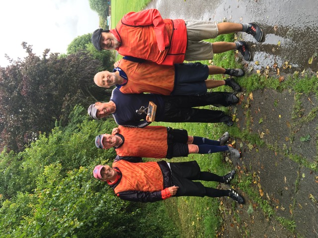 Tournament winners Mark Vichion, Ray Sheehan, Steve Meek, Brian Smith and Neil Hammond.