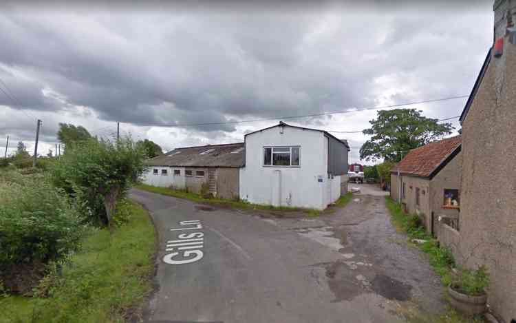 The break-in happened at a business in Gills Lane, Rooksbridge (Photo: Google Street View)