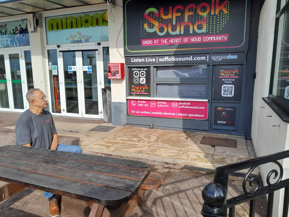 Rob Dunger ahead of Suffolk Sound launch today (Picture: Nub News)