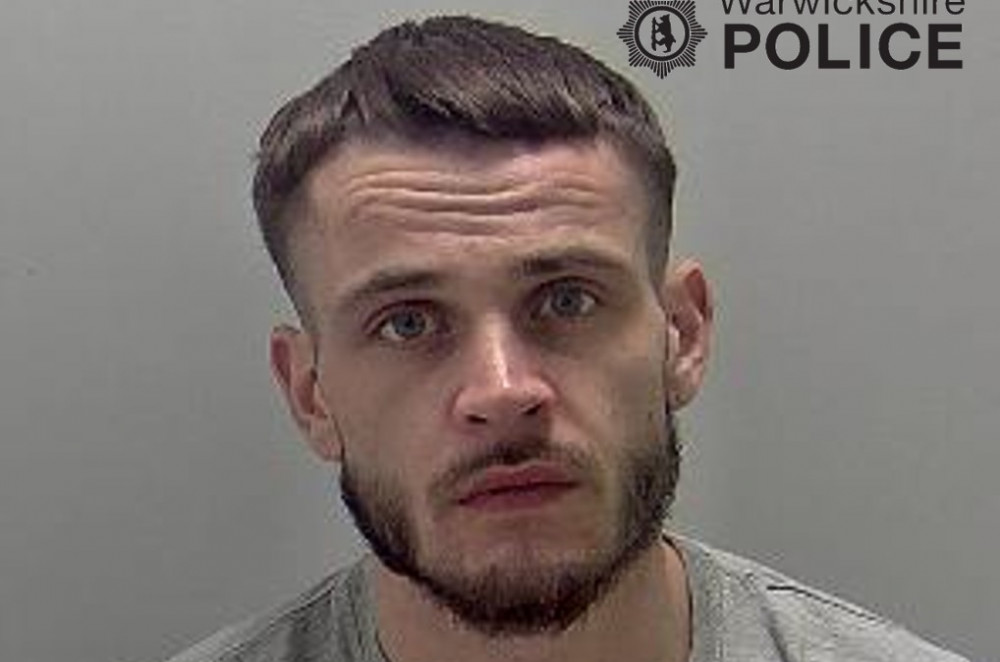 Kieron Herlihy, 27, of Crompton Street, Warwick has been jailed for 26 weeks (image by Warwickshire Police)