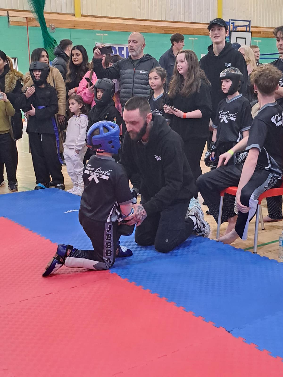 Brody trains often with coach Jason Baird (Image - Jade Black)