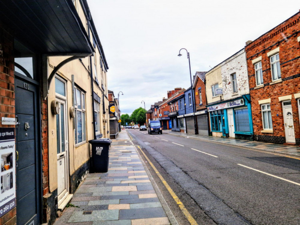 Around 6pm on Sunday 16 July, Cheshire Police response taser units rushed to West Street to find two males carrying weapons (Ryan Parker).