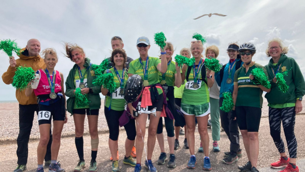 A Mighty Green 100th marathon completed (SRC)