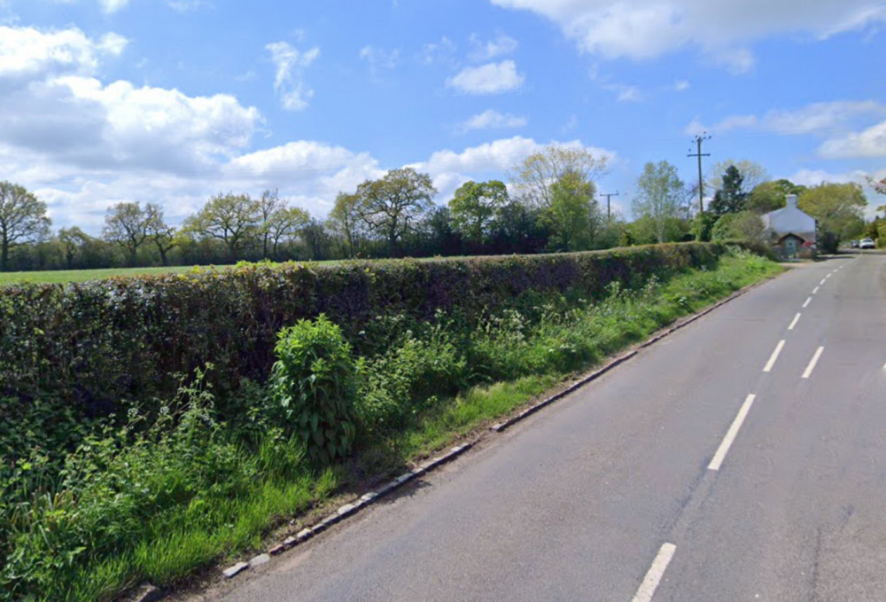 A renewable energy company is looking at building a huge solar farm on greenbelt land between Stallington and Saverley Green (Google).