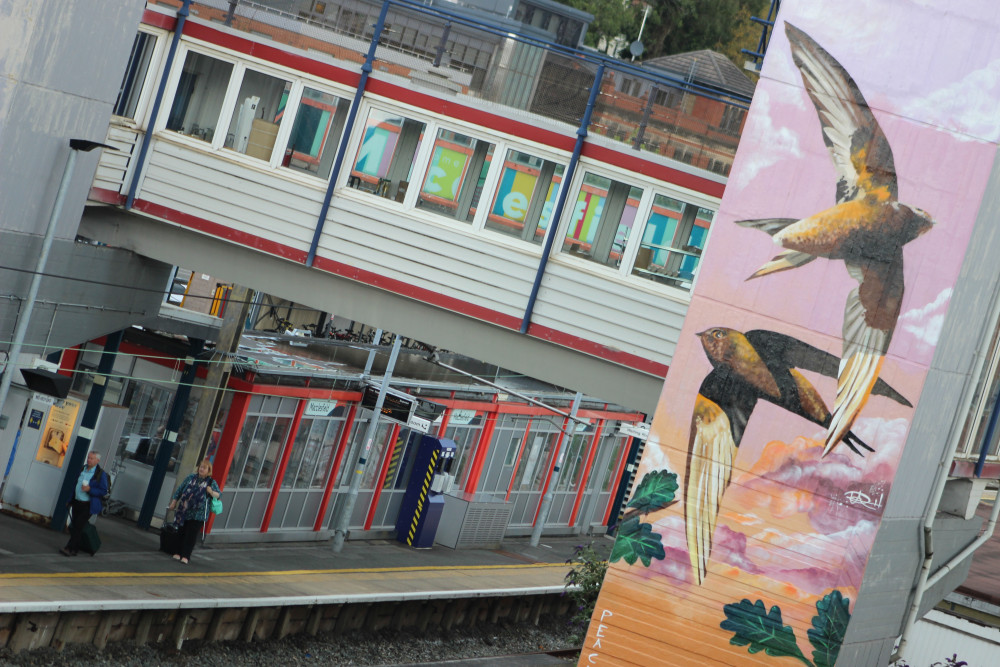 Macclesfield Railway Station pictured this week. (Image - Macclesfield Nub News) 