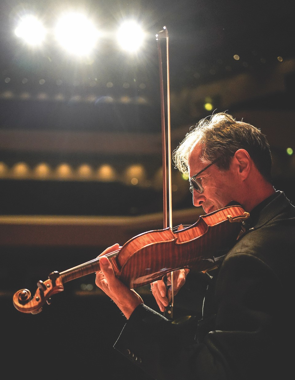 The festival's artistic director David Juritz