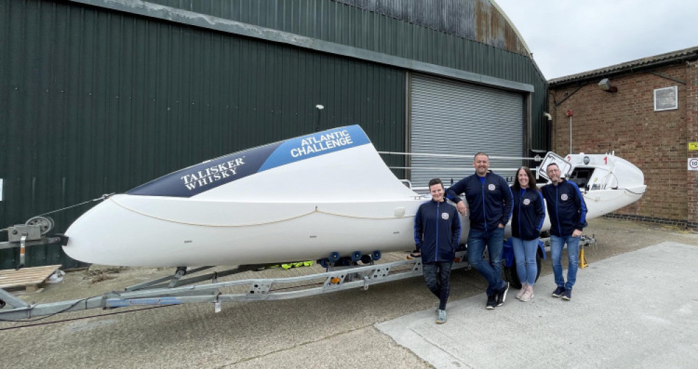 The team from Stealth gym in Coalville plan to make the 3,000 mile row across the Atlantic. Photos from Craig Smith