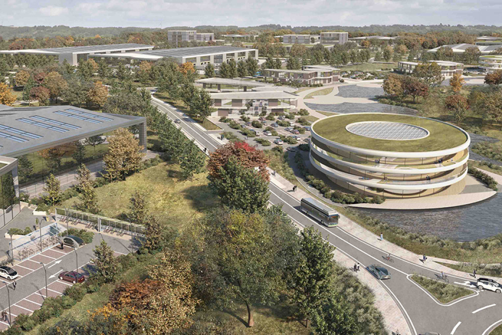 Tata's new factory would be built at the Gravity smart campus near Bridgwater, Somerset (image supplied)