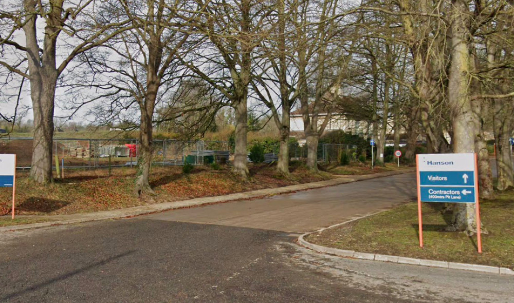 Hanson Cement, Ketton, Rutland is looking to expand. Image credit: Google Maps screenshot. 