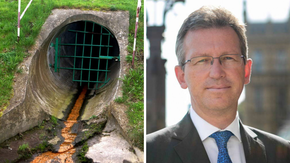 Sir Jeremy Wright: 'All water companies should know we expect transparency and continued progress' (images via pexels/supplied)