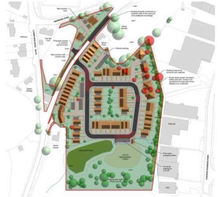 Plans of proposed houses at Steart Farm In Cheddar (Photo: Sainsbury's)