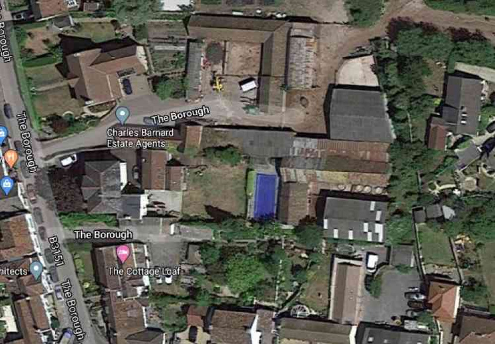 The area where the housing had been planned (Photo: Google Earth)