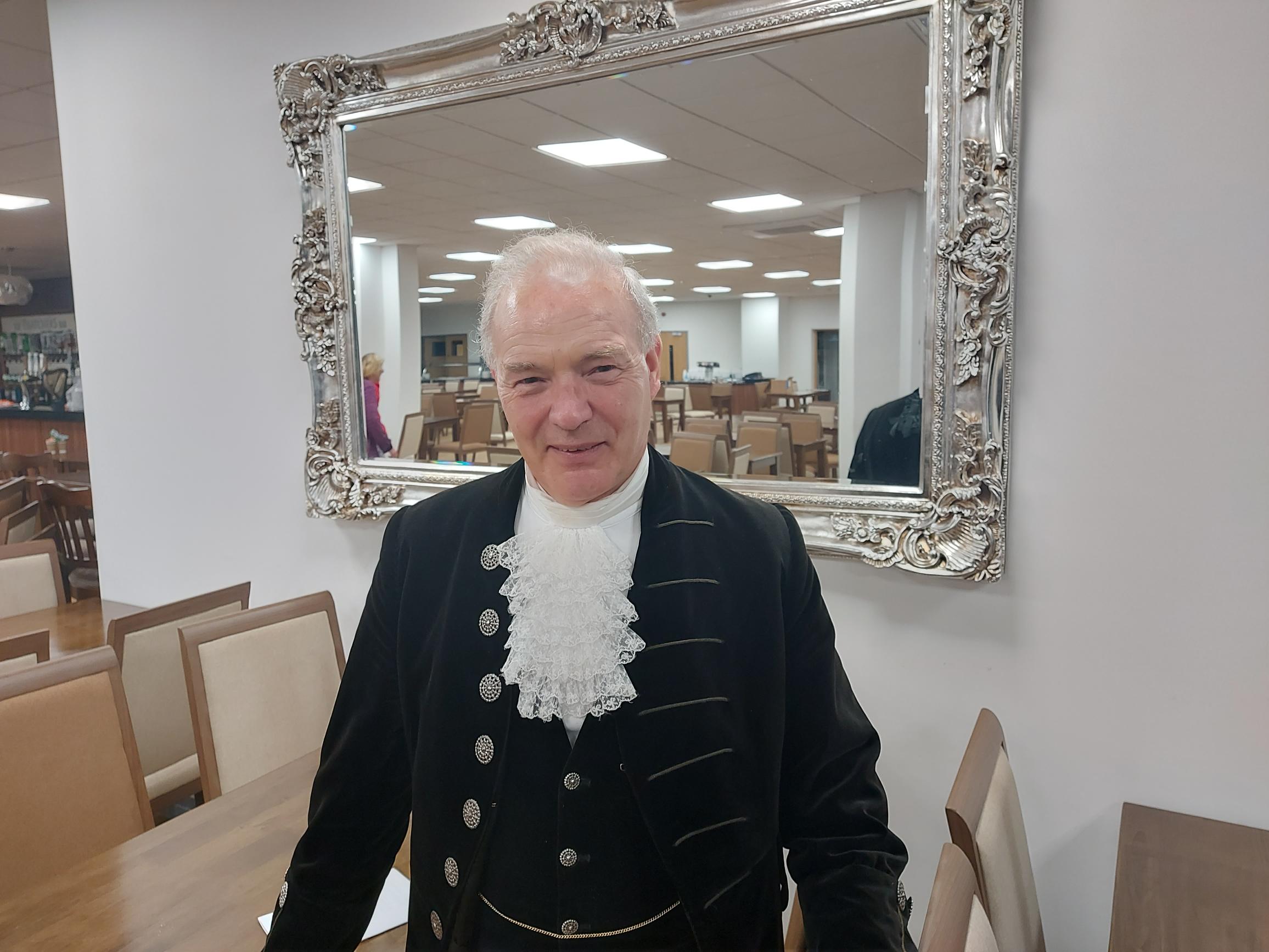 The High Sheriff of Somerset, Robert Drewett, will make the announcement in ceremonial uniform.  Its history dates back to Royal Court dress from the mid-18th century.