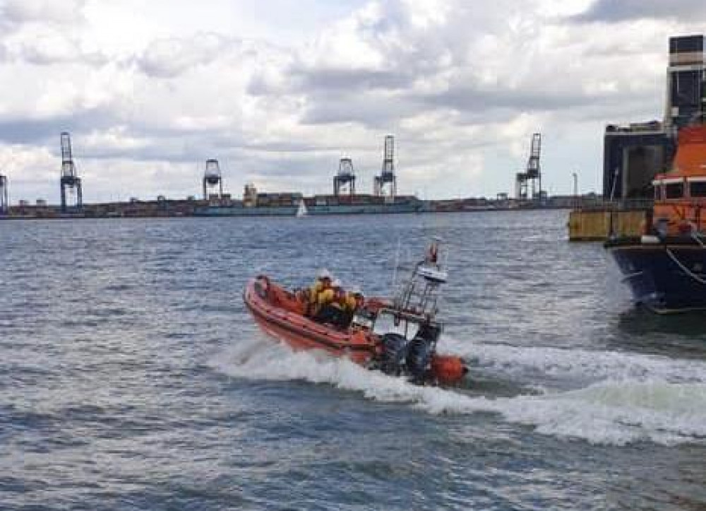 Lifeboat launched from Harwich (Picture: RNLI)