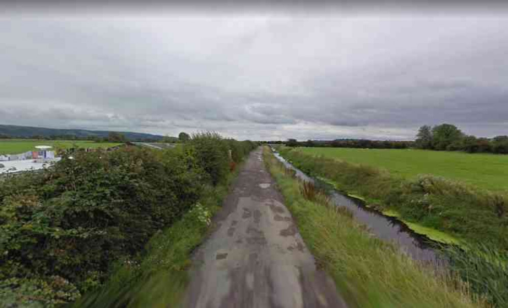 Cross Moor Drove, near Axbridge (Photo: Google Street View)