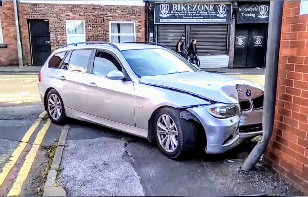 On Thursday 20 July, Cheshire Police were called to reports of a collision on West Street, at its junction with Dewes Street (Graham Morris).