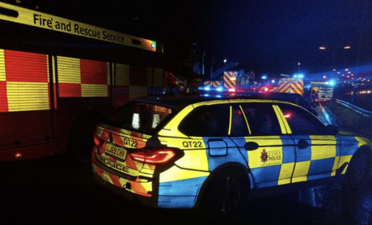 A man died in last night's A13 crash