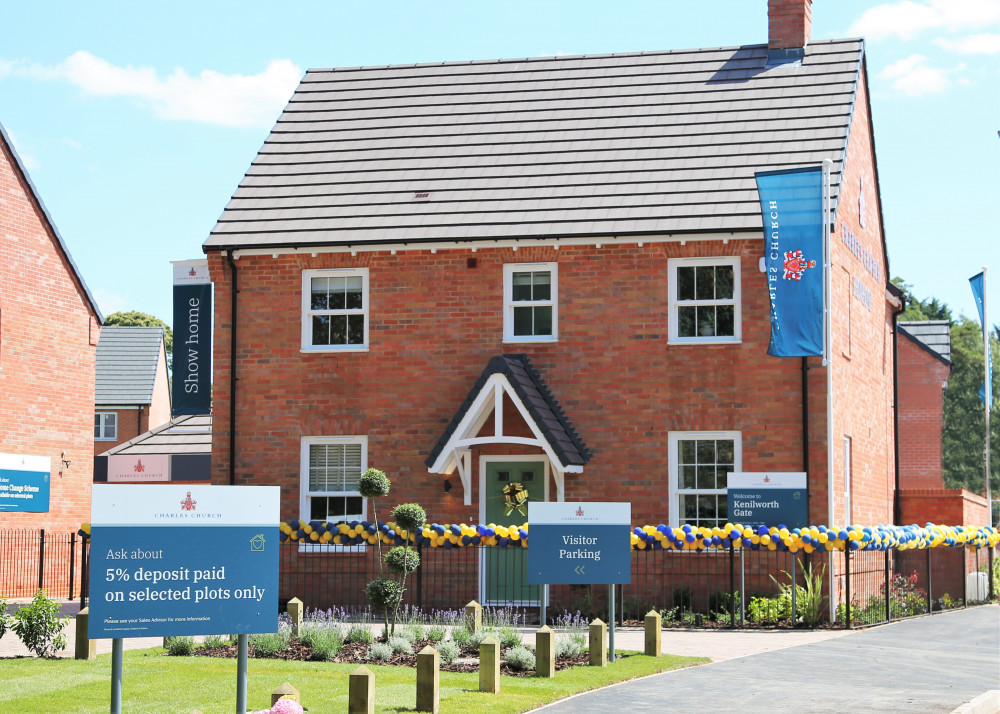 Charles Church has opened its show home at Kenilworth Gate (image via Charles Church)