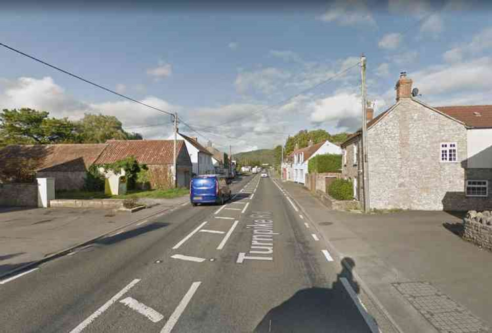 There are reports of a crash on the A38 in Lower Weare (Photo: Google Street View)