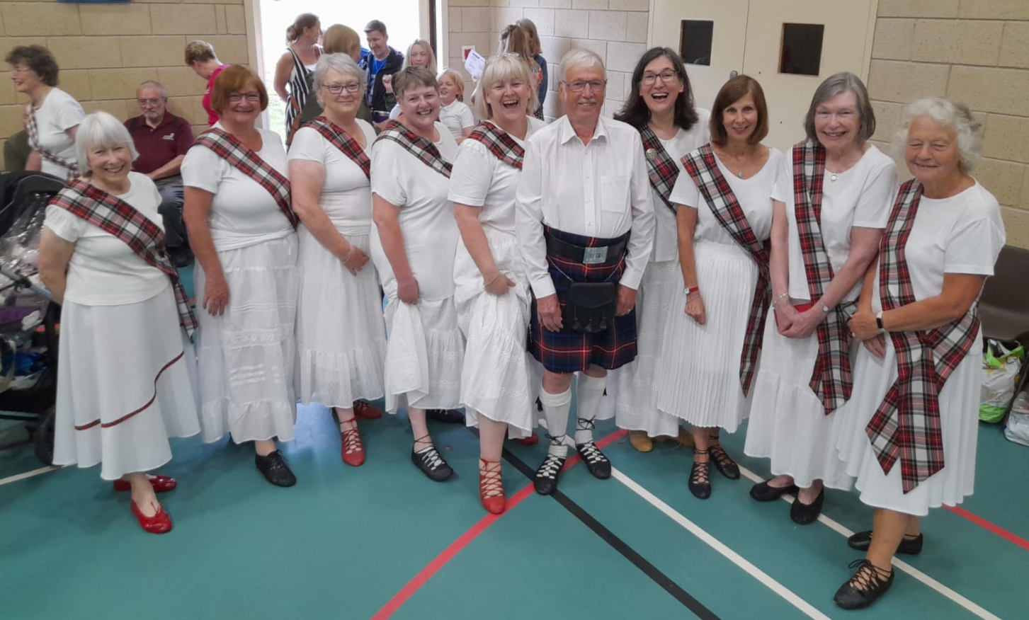 White Rose Festival Sandbach Team (Photo: Sandbach and District Caledonian Society) 