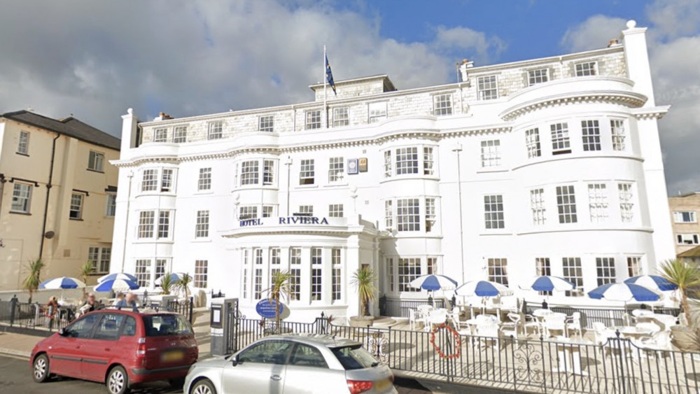 Hotel Riviera, Sidmouth (Google)