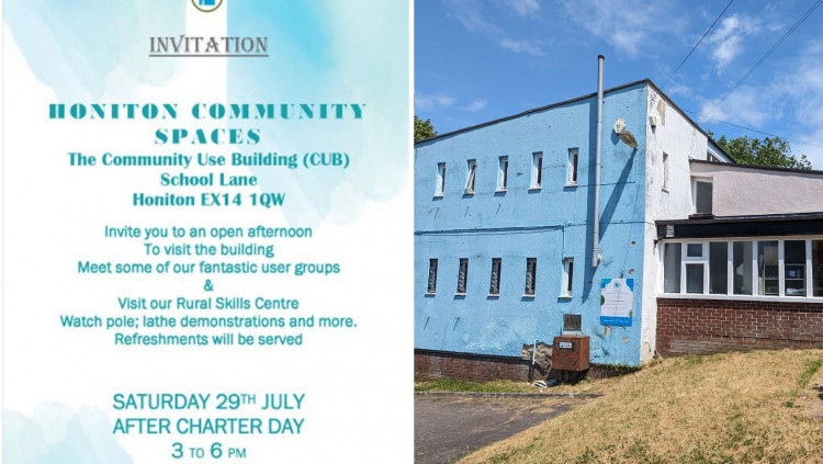 The CUB building is holding an Open Afternoon this Saturday (L: Photo credit from Community Spaces and R, Nub News)