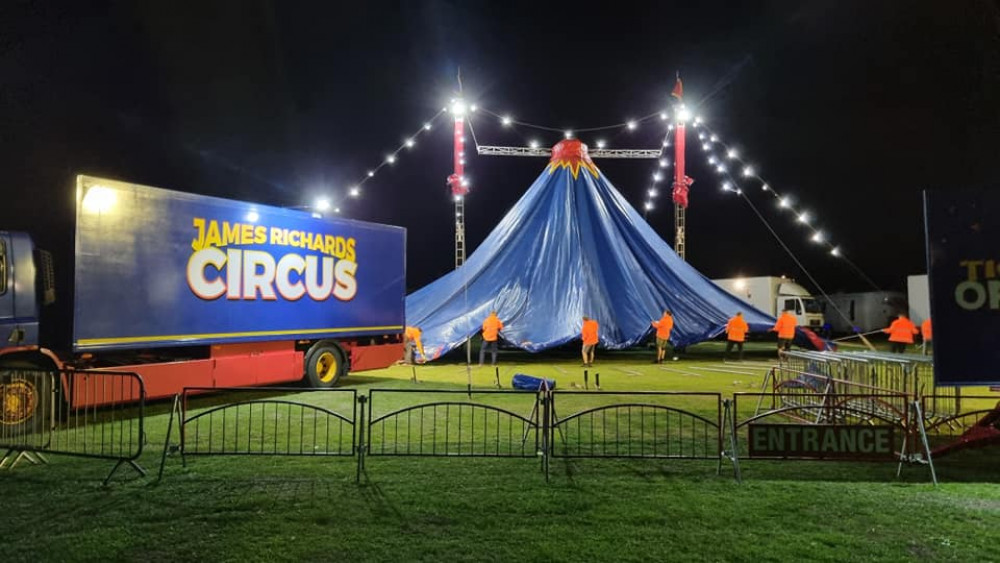 The circus is rolling into Rutland Showground this October 2023. Image credit: James Richards Circus.