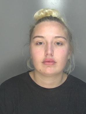 Two jailed for class A drugs offences including Tegan Holden, 22, from Stevenage. CREDIT: Herts Police 