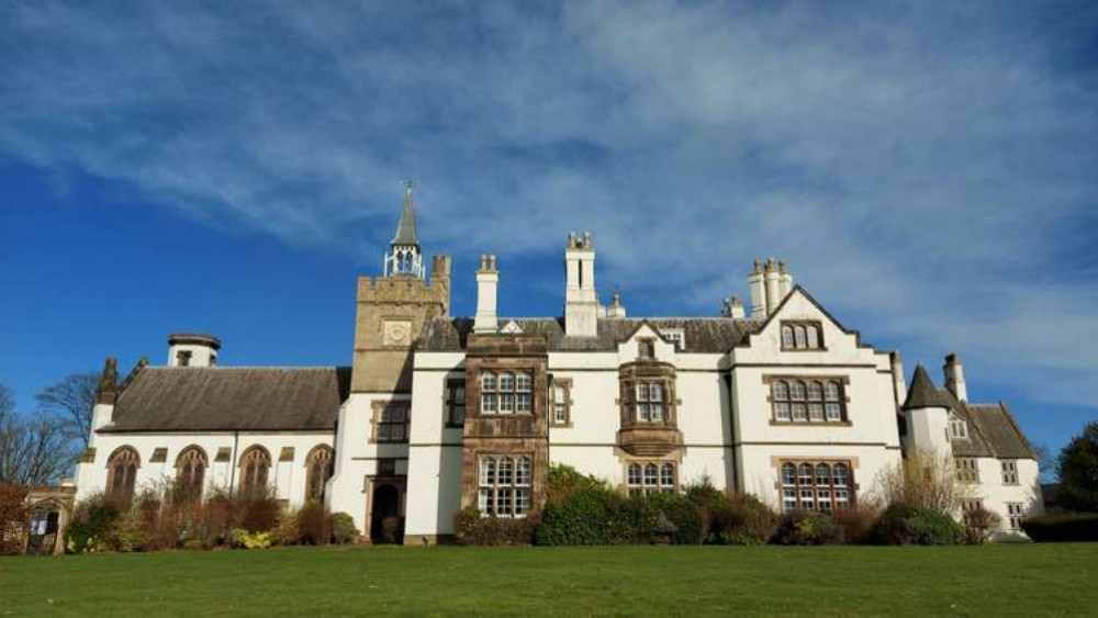 FCV's base at Grace Dieu Manor in Thringstone near Coalville. Photo courtesy of FCV International Football Academy