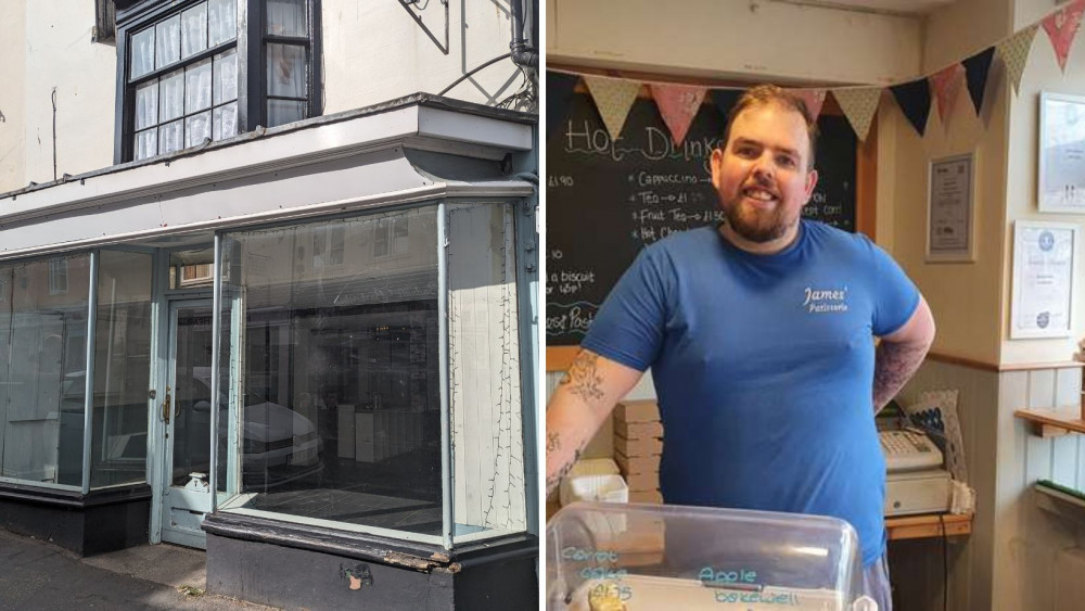 James Gardiner is the owner of James' Patisserie & Sandwiches, which is relocating to New Street  (both Nub News)