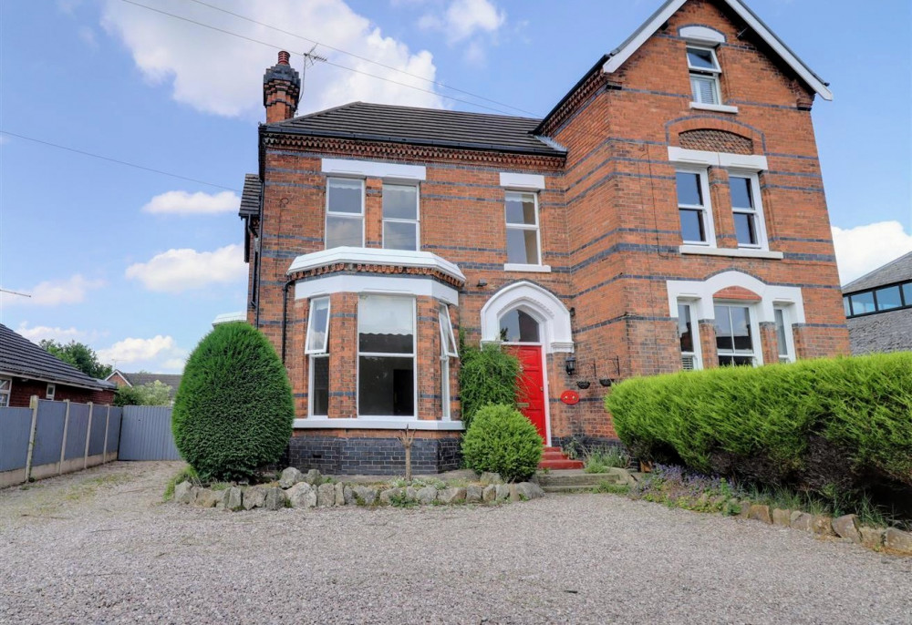 The Victorian three-bedroom home, located on Stewart Street, Crewe (Stephenson Browne).