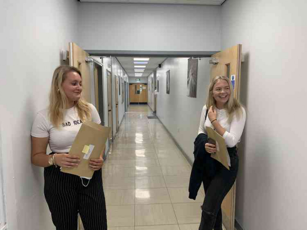 A-levels results day at Kings Academy