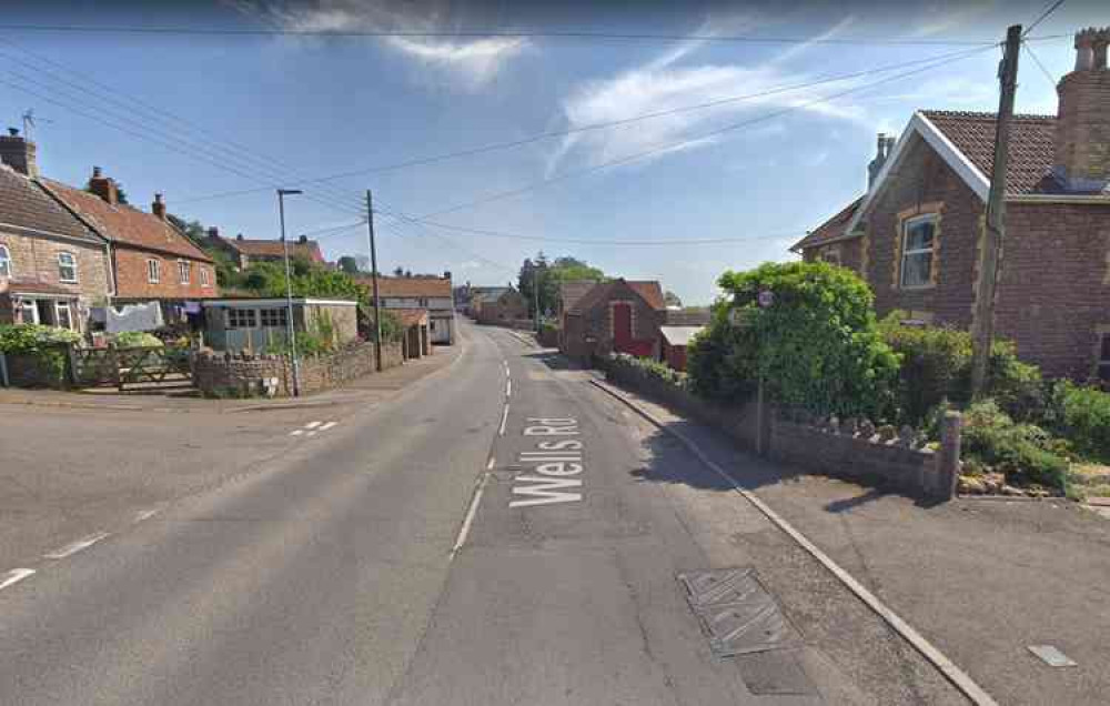 Temporary traffic lights are planned on the A371 through Draycott next week (Photo: Google Street View)