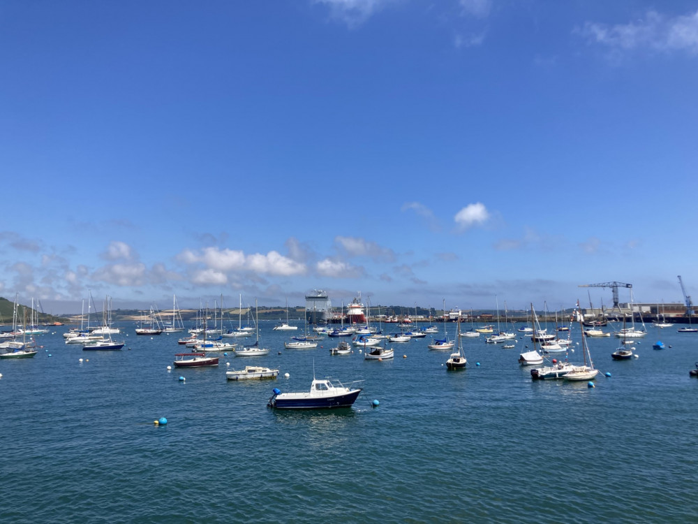 Falmouth Harbour. (Image: Max Goodman/Nub News)