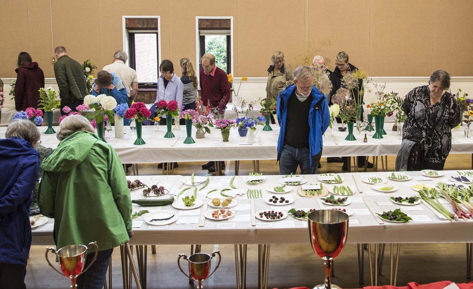 Plenty of entries for the show (photo credit: Marie Gardner)