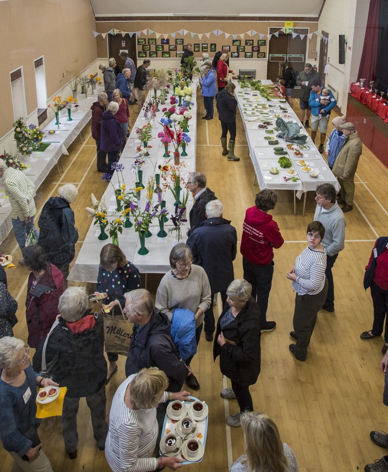 A great village social on a wet afternoon (photo credit: Marie Gardner)