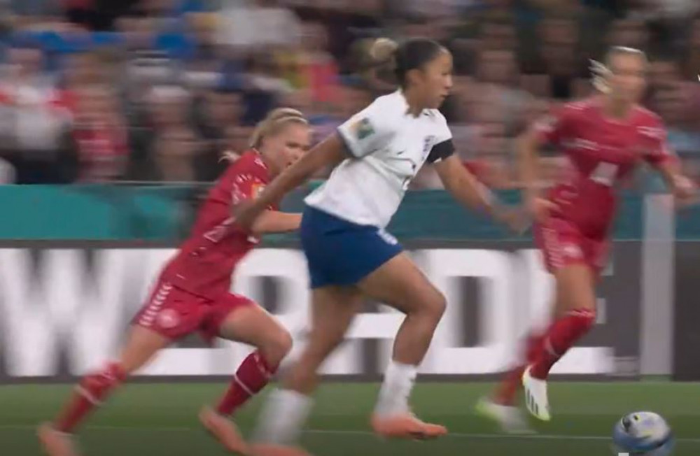 Inspirational Lauren James scored a sensational goal from outside the penalty box to take England to victory this morning – Friday - over Denmark.