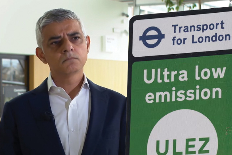 Thurrock won't allow signs for Sadiq Khan's ULEZ expansion in Thurrock.