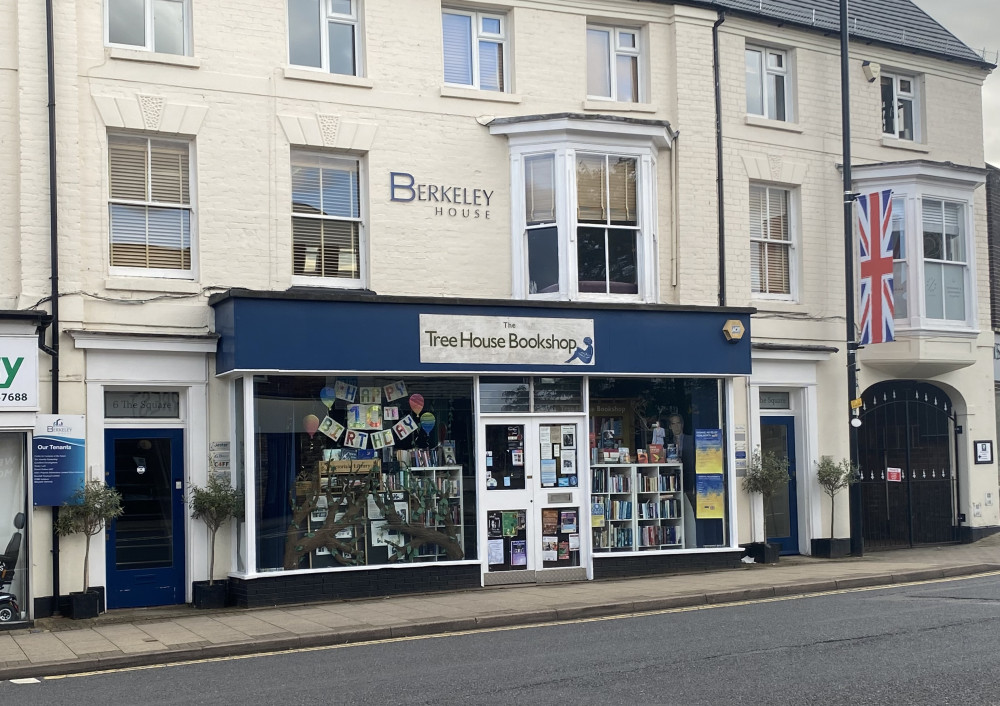 Tree House Bookshop began life at the former Job Centre, before moving to its current home at Berkeley House