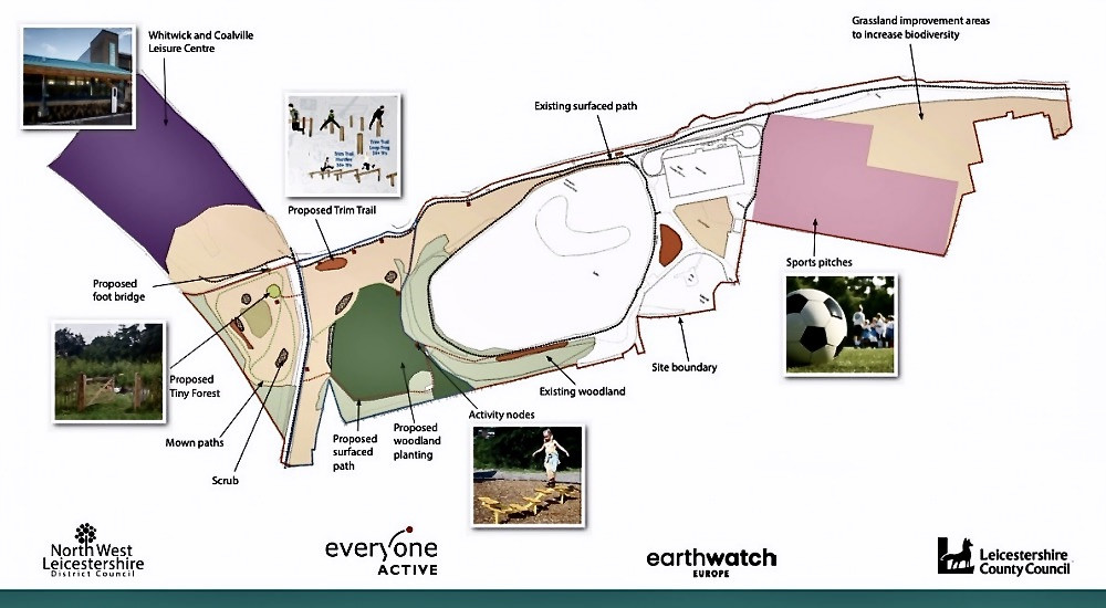 Work is scheduled to get under way on the Ecopark this September. Image: North West Leicestershire District Council