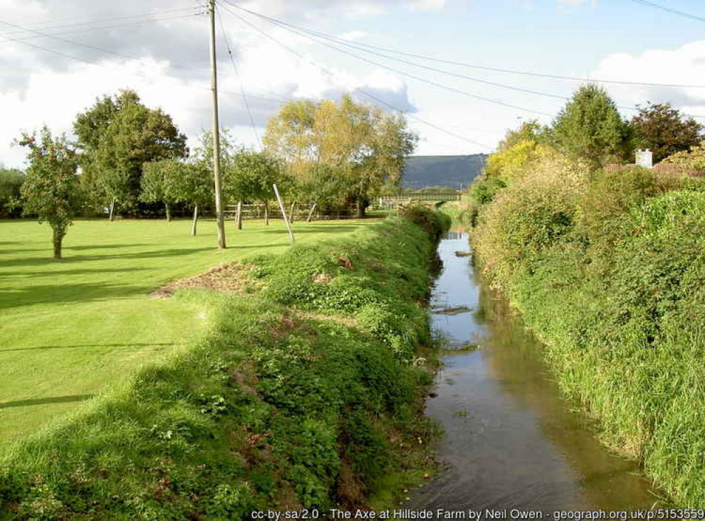 The River Axe at Clewer