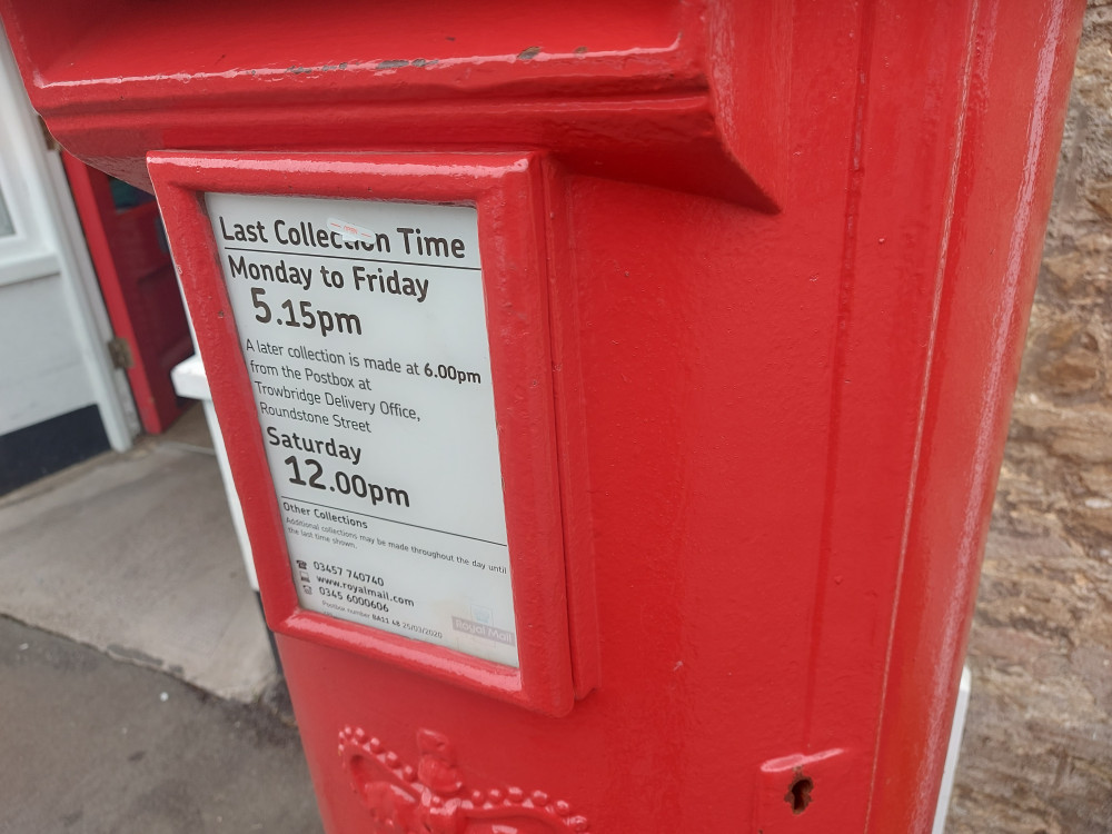 Sending the last post ? The Frome Post Office cannot swap your stamps you need to send them to Edinburgh