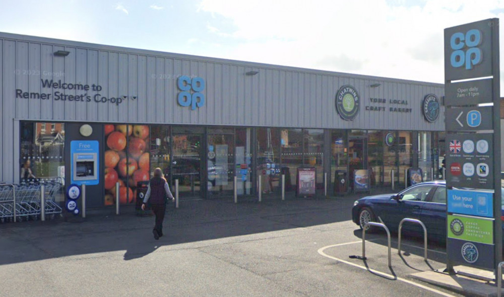 Remer Street Co-op in Crewe, pictured in May 2023. (Image - Google) 