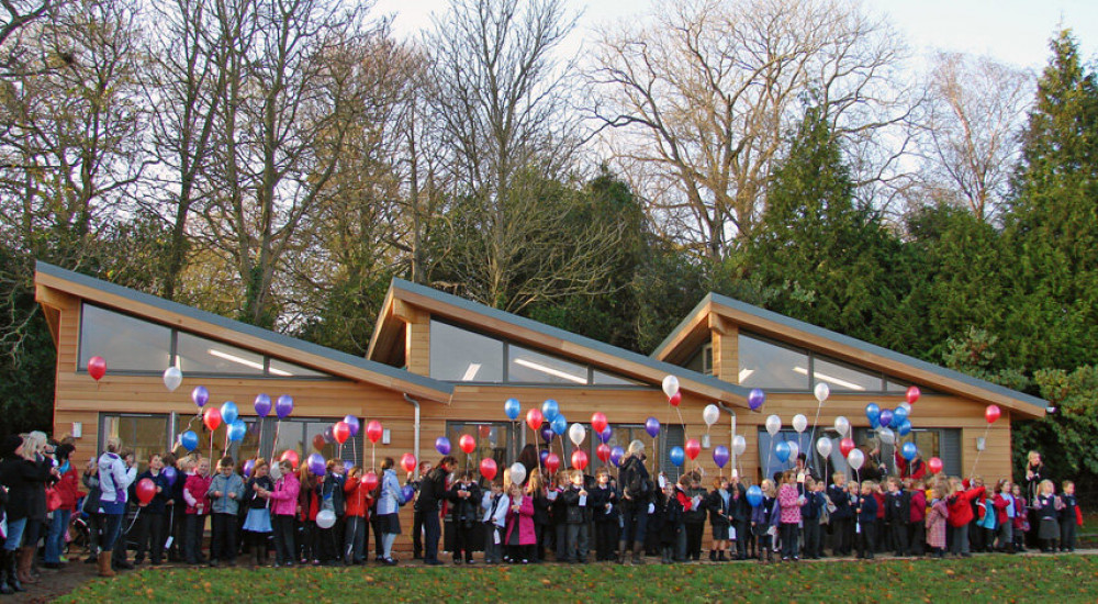 Pupils from Butleigh Primary School (Credit: Facebook) 