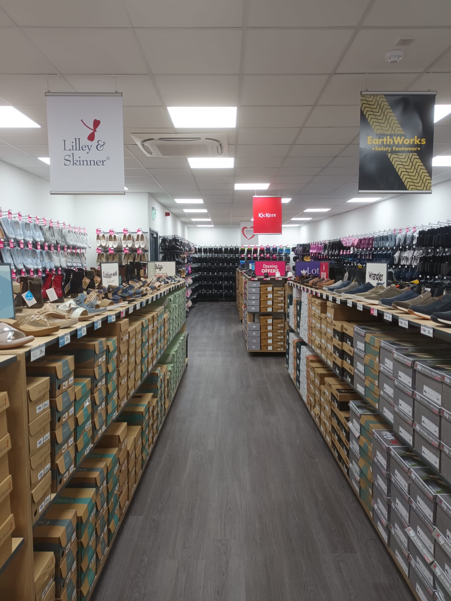 shoezone is stocking a huge selection of its own brands and other popular brands