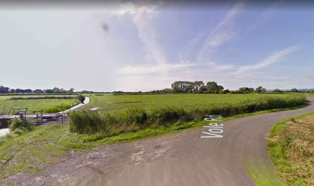 The area of land which will become the new Mark Cricket Club ground (Photo: Google Street View)