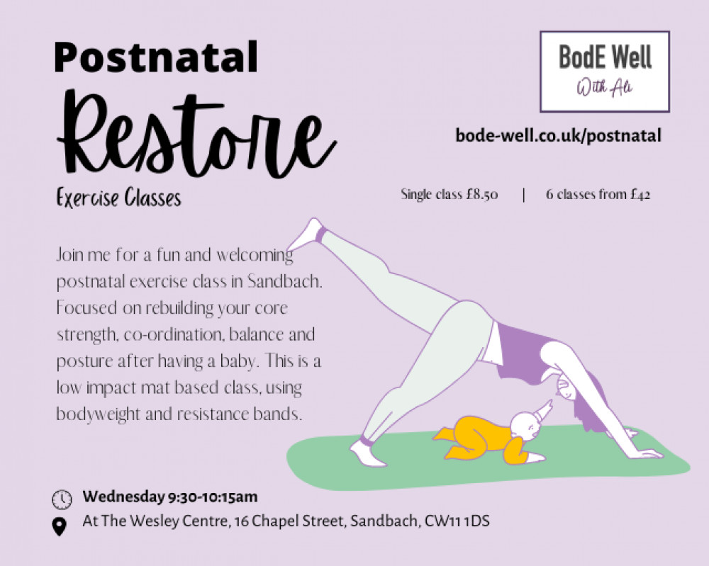 Postnatal Restore Exercise Classes