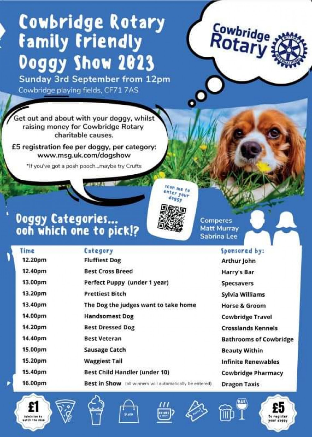 Rotary Cowbridge Family Friendly Doggy Show